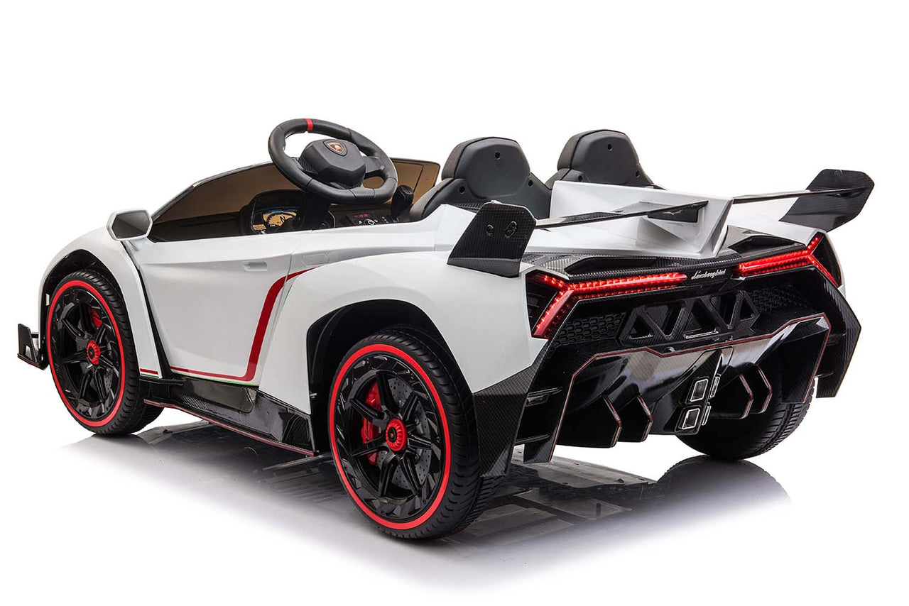 License children electric car Lamborghini Veneno all-wheel drive 2-seater 4x35W 12V 10Ah 2.4G RC Bluetooth