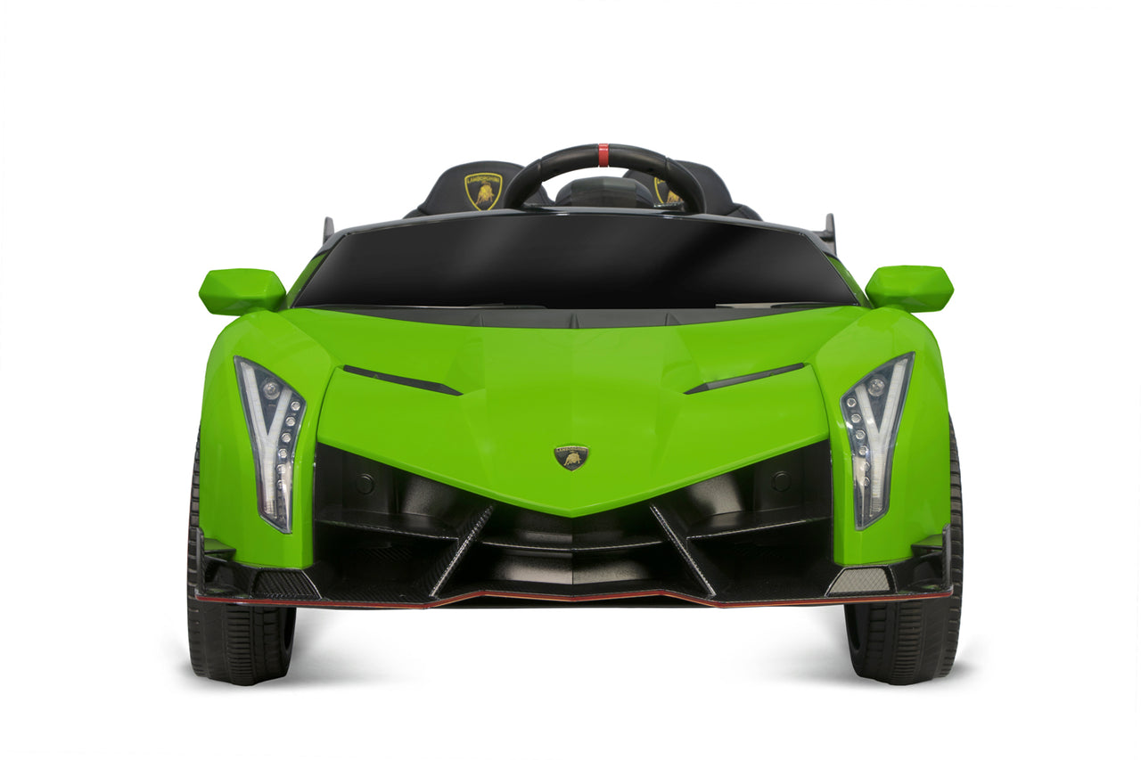 License children electric car Lamborghini Veneno all-wheel drive 2-seater 4x35W 12V 10Ah 2.4G RC Bluetooth