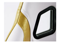 Thumbnail for Sportseat Set Miami artificial leather white gold