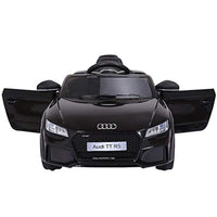 Thumbnail for New 2019 Kids Ride On Car, Licensed 12V Audi TT RS, Remote Control Manual Two Modes Operation, MP3 Lights (Black) - LK Auto Factors