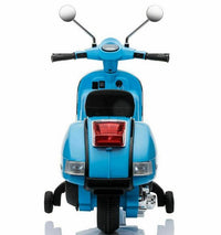 Thumbnail for Licensed Vespa 12V Electric Ride On Motorbike (Blue)
