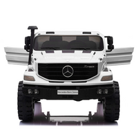 Thumbnail for Mercedes 2WD 2 Seater Ride On Zetros Truck - 24V White