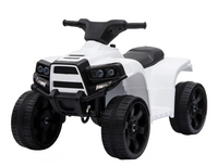 Thumbnail for Renegade Rider 6V Electric Quad Motorbike In White