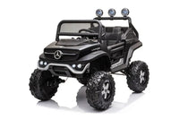 Thumbnail for Mercedes Benz Unimog Ride-On – 12V Electric 4WD with Leather Seat, MP3 & USB