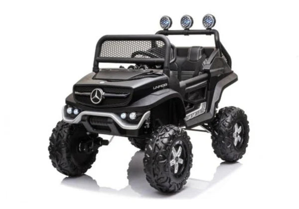 Mercedes Benz Unimog Ride-On – 12V Electric 4WD with Leather Seat, MP3 & USB