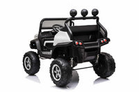 Thumbnail for Mercedes Benz Unimog Ride-On – 12V Electric 4WD with Leather Seat, MP3 & USB