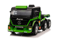 Thumbnail for Pre-Order the Licensed Mercedes Benz Race Lorry with Trailer in Green