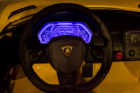 Thumbnail for Licensed Yellow Lamborghini Ride-On – Electric Car with Scissor Doors, Leather Seats & Parental Control | Police Engine truck,TRUCKS & PLANTS