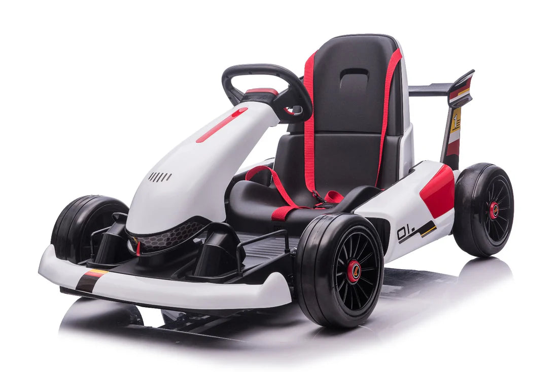 24V Kids’ Electric Go-Kart with Parental Control – High-Speed Fun & Safety