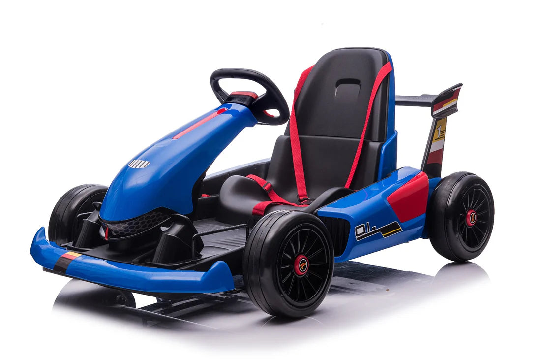 24V Kids’ Electric Go-Kart with Parental Control – High-Speed Fun & Safety