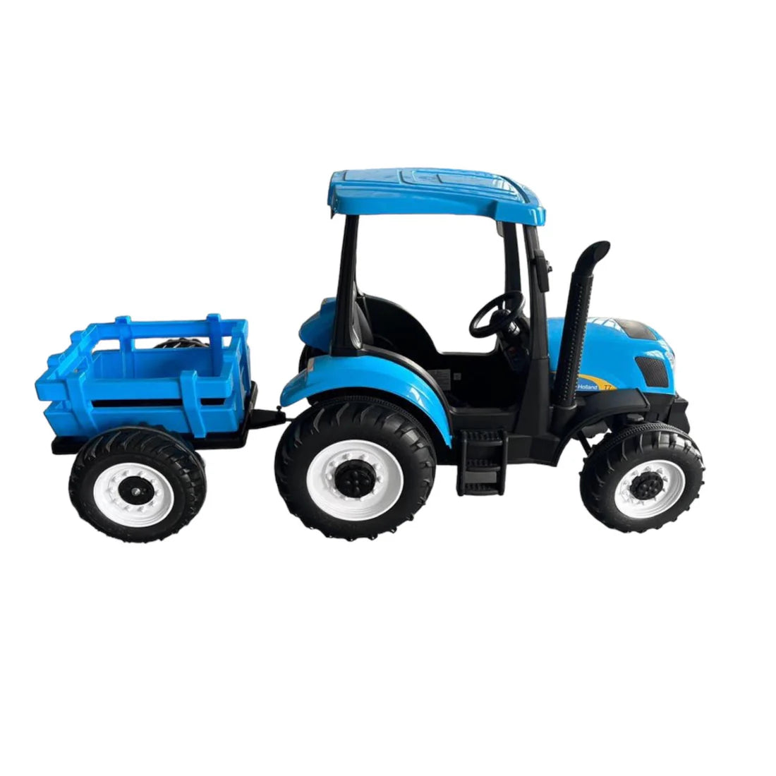 Exclusive 24V Electric Blue Tractor and Trailer Included