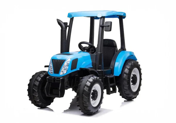 Exclusive 24V Electric Blue Tractor and Trailer Included