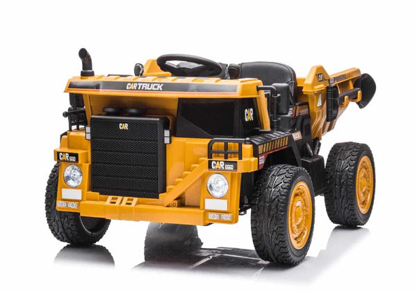 12V Kids Electric Dumper Truck with Shovel & USB Music – Power-Packed Adventure