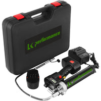 Thumbnail for LK Performance 10,000psi 18v Cordless Electric Grease Gun + 2 Batteries