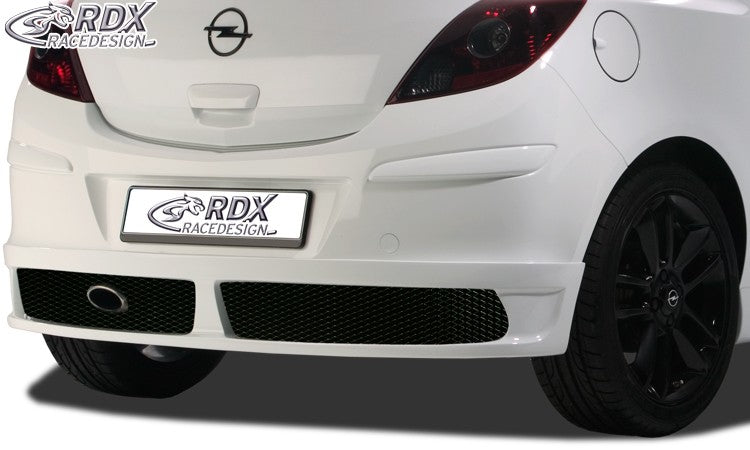 LK Performance RDX rear bumper extension OPEL Corsa D - LK Auto Factors