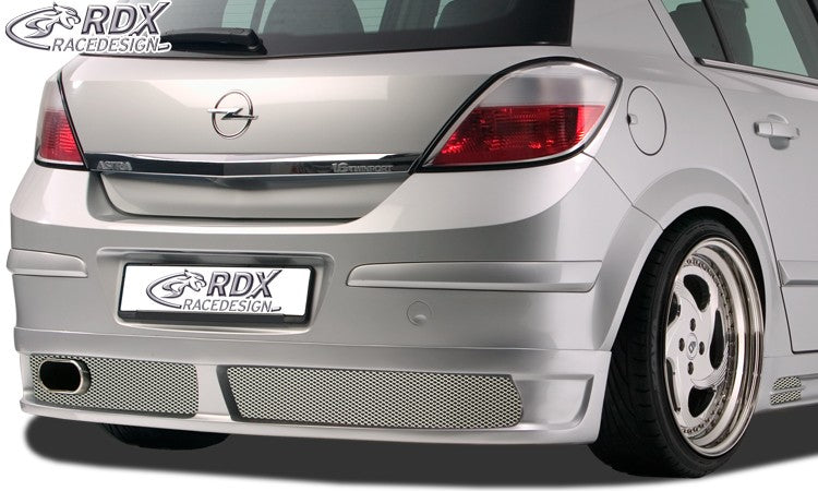 LK Performance RDX rear bumper extension OPEL Astra H 4/5 doors - LK Auto Factors