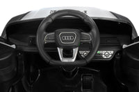 Thumbnail for License children electric car Audi Q5 Policecar 2x 40W 12V 7Ah 2.4G RC Bluetooth