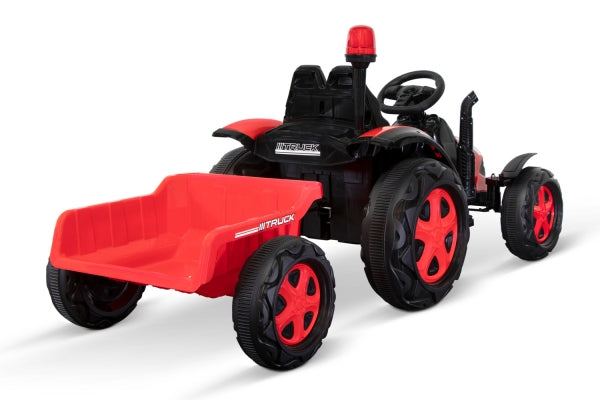 NEW 2022 KIDS ELECTRIC TRACTOR & TRAILOR