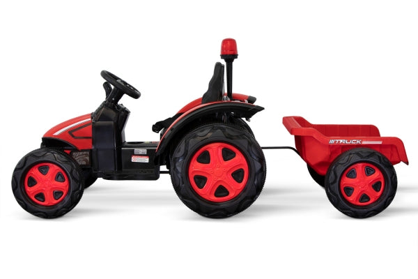 NEW 2022 KIDS ELECTRIC TRACTOR & TRAILOR