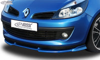 Thumbnail for LK Performance RDX Front Spoiler VARIO-X RENAULT Clio 3 Phase 1 (not RS) Front Lip Splitter - LK Auto Factors