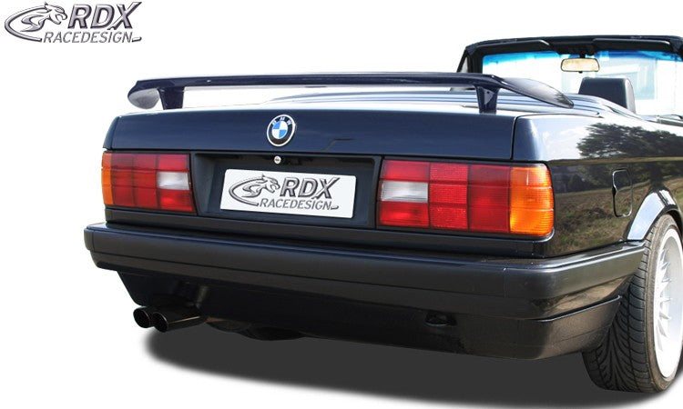 LK Performance RDX rear spoiler BMW 3-series E30 - LK Auto Factors
