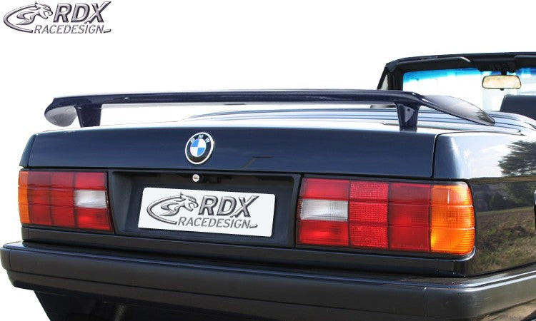 LK Performance RDX rear spoiler BMW 3-series E30 - LK Auto Factors