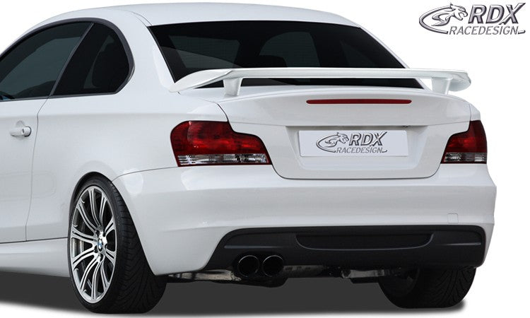 LK Performance RDX rear spoiler BMW 1-series E82 / E88 - LK Auto Factors