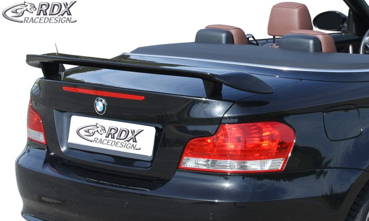 LK Performance RDX rear spoiler BMW 1-series E82 / E88 - LK Auto Factors