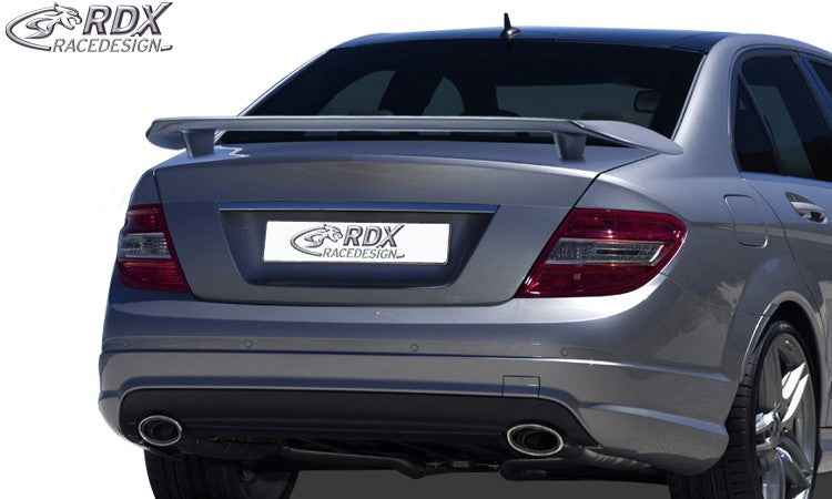 LK Performance RDX rear spoiler MERCEDES C W204 - LK Auto Factors