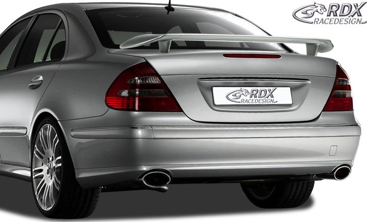 LK Performance RDX rear spoiler MERCEDES E W211 - LK Auto Factors