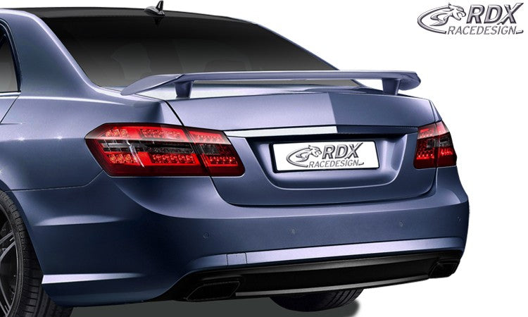 LK Performance RDX rear spoiler MERCEDES E W212 - LK Auto Factors