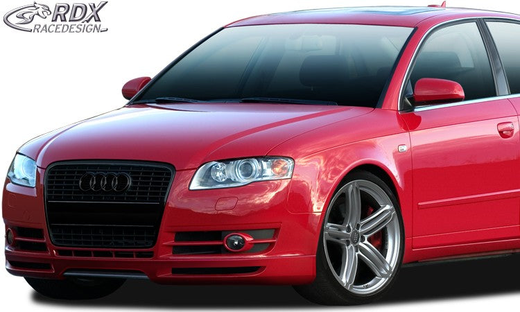 LK Performance front spoiler Audi A4 B7 front lip front attachment - LK Auto Factors