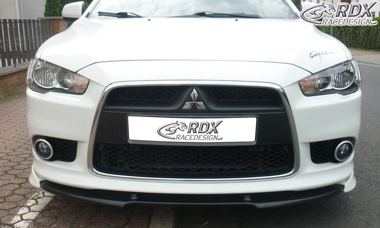LK Performance RDX Front Spoiler VARIO-X MITSUBISHI Lancer Sportback 2008+ Front Lip Splitter - LK Auto Factors