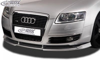 Thumbnail for LK Performance front spoiler VARIO-X AUDI A6 4F -2008 front lip front attachment - LK Auto Factors