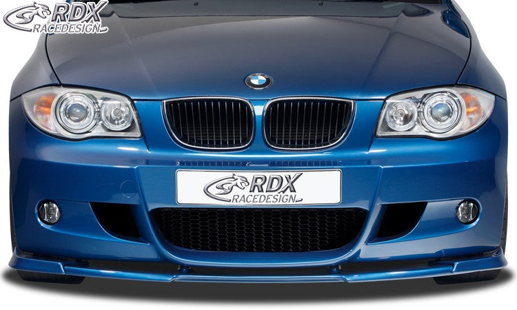 LK Performance RDX Front Spoiler VARIO-X BMW 1series E81 / E87 (M-package and M-Technic Frontbumper) Front Lip Splitter - LK Auto Factors