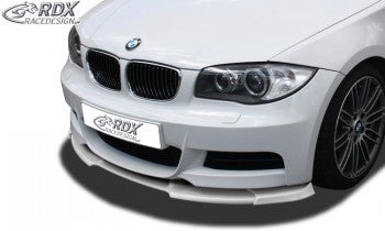 LK Performance RDX Front Spoiler VARIO-X BMW 1-series E82 / E88 (M-Paket and M-Technik Frontbumper) Front Lip Splitter - LK Auto Factors