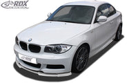 Thumbnail for LK Performance RDX Front Spoiler VARIO-X BMW 1-series E82 / E88 (M-Paket and M-Technik Frontbumper) Front Lip Splitter - LK Auto Factors