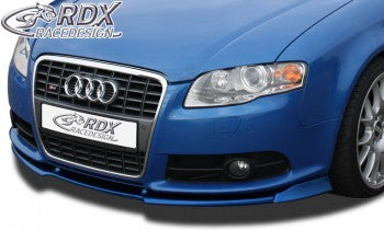 LK Performance front spoiler VARIO-X AUDI A4 8E B7 (S-Line front bumper) front lip front attachment front spoiler lip - LK Auto Factors