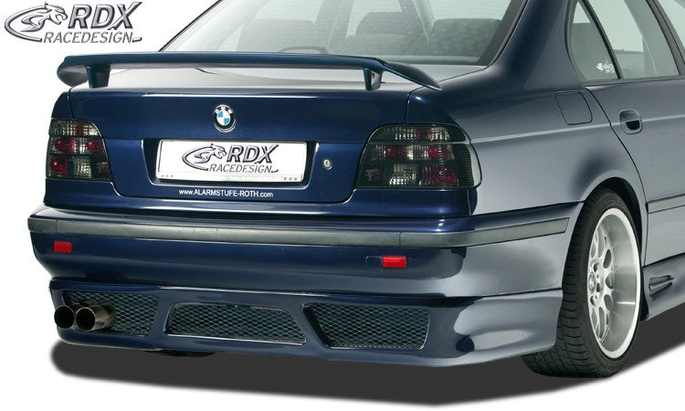 LK Performance RDX rear bumper extension BMW 5-series E39 sedan "M-Line" - LK Auto Factors