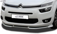 Thumbnail for LK Performance RDX Front Spoiler VARIO-X CITROEN C4 Grand Picasso 2013+ Front Lip Splitter - LK Auto Factors