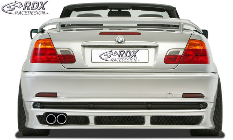 LK Performance RDX rear bumper extension BMW 3-series E46 coupe/convertible-2003 - LK Auto Factors