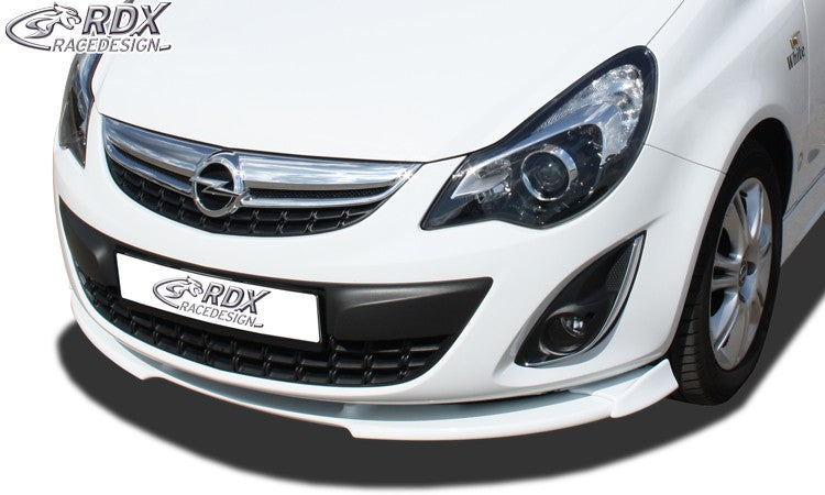 LK Performance RDX Front Spoiler VARIO-X OPEL Corsa D Facelift 2010+ Front Lip Splitter - LK Auto Factors