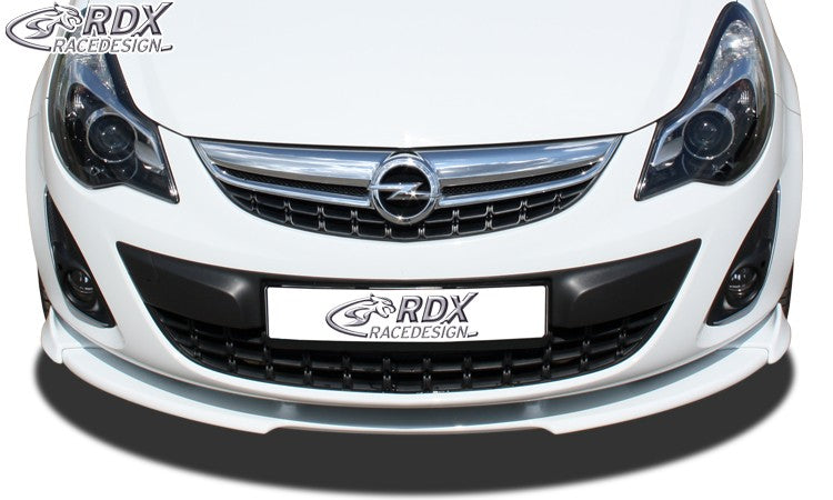 LK Performance RDX Front Spoiler VARIO-X OPEL Corsa D Facelift 2010+ Front Lip Splitter - LK Auto Factors