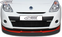 Thumbnail for LK Performance RDX Front Spoiler VARIO-X RENAULT Clio 3 Phase 2 (not RS) Front Lip Splitter - LK Auto Factors