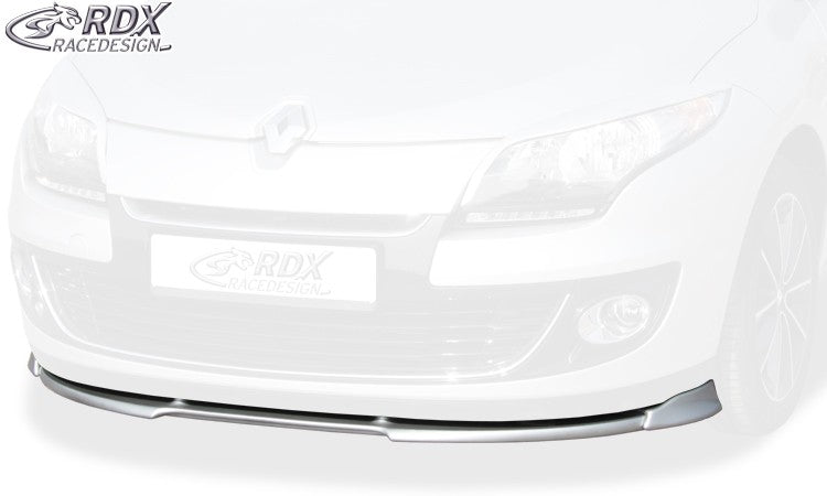 LK Performance RDX Front Spoiler VARIO-X RENAULT Megane 3 Sedan / Grandtour (2012+) Front Lip Splitter - LK Auto Factors