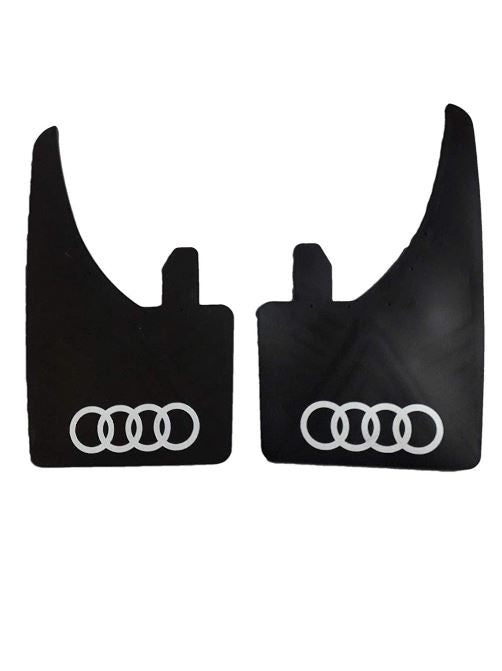 FULL SET OF 4 (FRONT & REAR) High Quality universal Mudflaps & fittings for A4 A6 A5 A3 Q5 Q7 Cars & 4X4