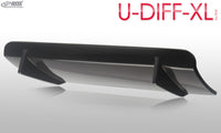 Thumbnail for LK Performance Rear Diffusor U-Diff XL (wide version) Universal Audi a2