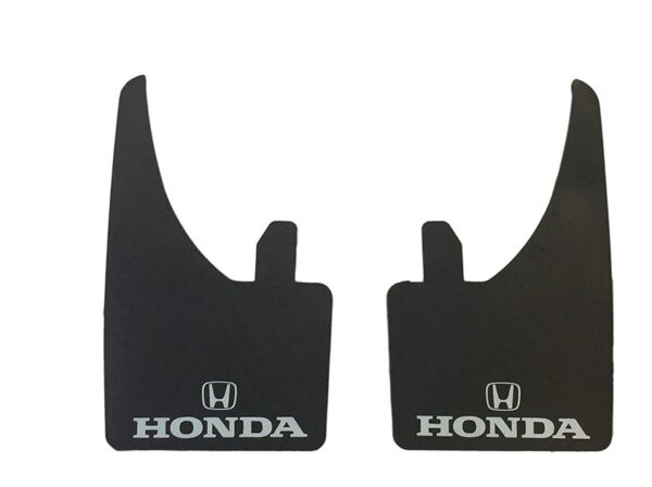 FULL SET OF 4 (FRONT & REAR) Honda High Quality Mud Flaps Mudflaps Splash Guard Fender Mudguard Various Models Including Civic Type R Accord legend etc