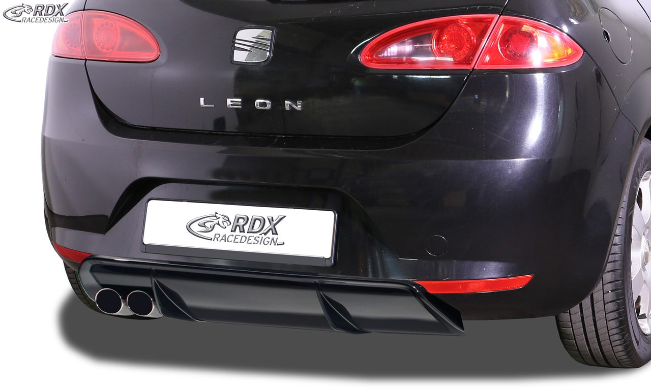 LK Performance RDX rear bumper extension SEAT Leon 1P (-2009) Diffusor