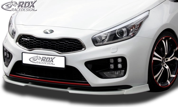 LK Performance RDX Front Spoiler VARIO-X KIA Ceed GT & Pro Ceed GT Type JD Front Lip Splitter Pro Ceed Type JD